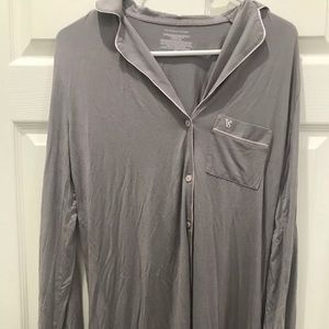 Victoria Secret gray night gown size small